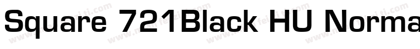 Square 721Black HU Normal字体转换
